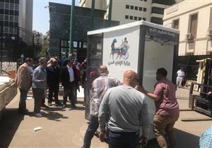 مزود بسائل تعقيم وكاشف حرارة.. تعرف على خصائص "ممر تعقيم" البرلمان (صور)