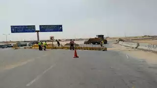 ننشر التحويلات المرورية بالطريق الدائري الإقليمي لتنفيذ أعمال الصيانة