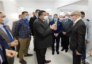 بالصور.. محافظ البحيرة يفتتح المرحلة الثانية من وحدة فريد عطية للغسيل الكلوي