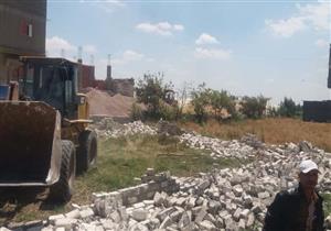 إزالة 1057 حالة تعدٍ على الأراضي الزراعية في بني سويف