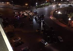 بالصور.. كمائن مرورية بشوارع الإسكندرية لضبط مخالفي الحظر