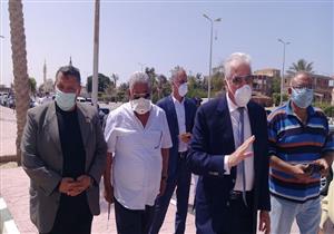 بالصور.. محافظ جنوب سيناء يتابع المشروعات الجاري تنفيذها برأس سدر