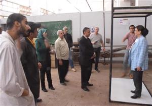 نائب رئيس جامعة بنها تتفقد "غرف التعقيم الذاتي للحماية من الفيروسات"