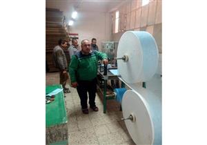 غزل المحلة تطور ماكينة وتبدأ إنتاج 100 كمامة في الدقيقة 