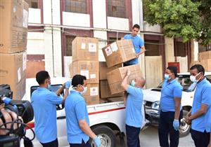 الصحة: شحنة مساعدات طبية من مؤسسة "علي بابا" الصينية لمصر