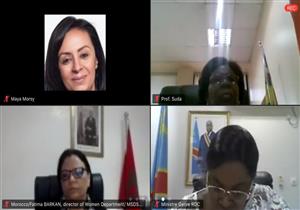 مايا مرسي تشارك في الاجتماع الإفريقي للوزراء المسؤولين عن شئون المرأة 