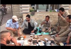   فيديو| أزمة "فلوكس" مع أمن الكمباوند تنتهي بالصلح وإفطار على الأرض