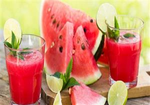 فوائد عصير البطيخ للبشرة والقلب