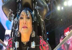 فيديو| بكاء هيستيري من بدرية طلبة بعد رؤية كابوريا وثعبان رامز