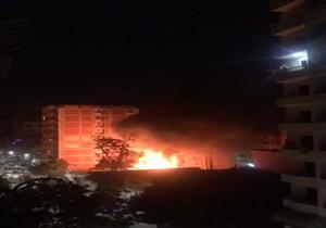 اندلاع حريق في شركة طنطا للزيوت ببنها