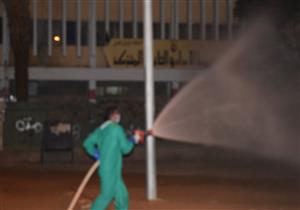 بالصور.. حملة لتعقيم مصانع كيما في أسوان لمواجهة فيروس كورونا