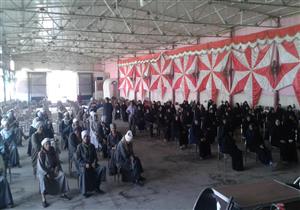 بالصور.. إجراءات وقائية ضد كورونا خلال صرف معاشات شهر مايو في أسيوط