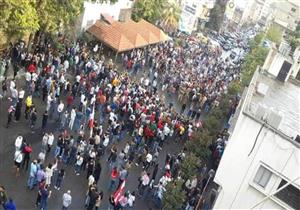 متظاهرون يهاجمون مركز "سي ان ان" في مدينة أتلانتا