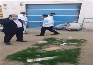 بالصور.. إغلاق 3 محال لمخالفتهم قرار الحظر في البحيرة 