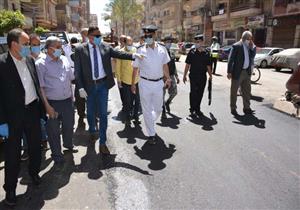 بالصور- محافظ الدقهلية يتفقد "موقع نقل موقف الدراسات"