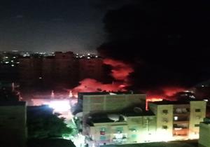 حريق البحر الأعظم.. إخلاء عقار من السكان حرصا على سلامتهم