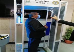 لاستخدامها في الكليات.. جامعة الأزهر تبدأ تصنيع كبائن تعقيم متعددة الوظائف 