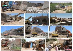 تعزيزاً لسيادة القانون.. الداخلية تواصل تأمين إزالة التعديات والمخالفات 