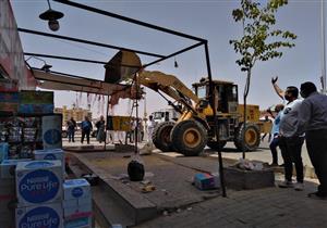 حملات مكبرة لإزالة مخالفات البناء والتعديات في 6 أكتوبر (صور)