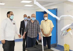 محافظ بني سويف يزور مستشفي الفشن للاطمئنان على مستوى الاستعداد لاستقبال مصابي كورونا 