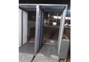 الجيزة: كبائن تعقيم أمام لجان امتحانات الثانوية العامة بالبدرشين