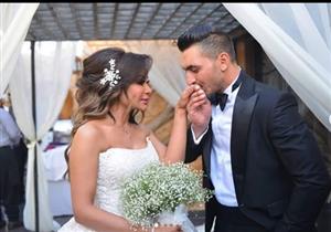 "عيد ميلادك السنة دي في البيت".. شقيقة محمد رمضان تحتفل بعيد ميلاد زوجها