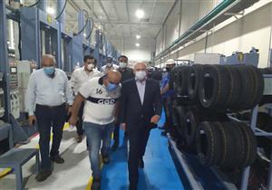 محافظ بورسعيد: لدينا أكبر مصنعا لإنتاج إطارات السيارات في الشرق الأوسط