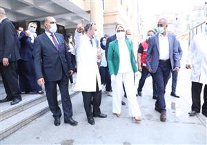 وزيرة الصحة: مستشفيات التأمين الصحي بالإسكندرية تعمل باحترافية لعلاج مصابي كورونا