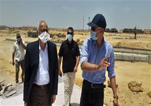 مساعد نائب رئيس "المجتمعات العمرانية" يتفقد تنفيذ المشروعات بمدينة الشروق