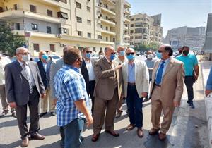 بالصور.. محافظ القاهرة يتفقد أعمال التطوير بالمنطقة الشرقية