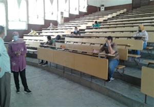 10 إجراءات احترازية في اليوم الأول لامتحانات جامعة الإسكندرية- صور