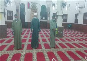 صور.. حملة لتعقيم مساجد جنوب سيناء ومتابعة "تعليق الجمعة"