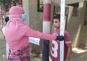 صور.. تطعيم 81 ألف مواطن ضد البلهارسيا خلال يومين في سوهاج