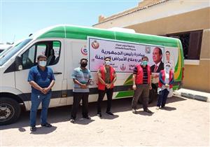 قوافل طبية لفحص المصابين بأمراض مزمنة في أبورديس