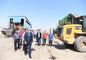 تشغيل تجريبي لخط إنتاج جديد بمصنع تدوير المخلفات في نجع حمادي