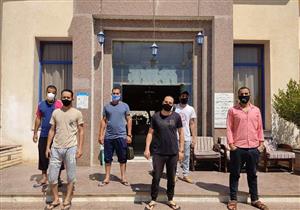 تعافي وخروج 10 مصابين بـ"كورونا" من حجر نزل الشباب بـ"شرم الشيخ"