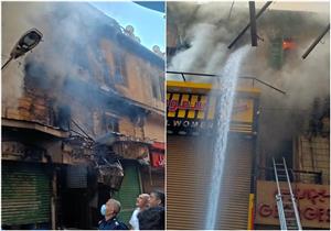 السيطرة على حريق بأحد العقارات بالموسكي دون إصابات