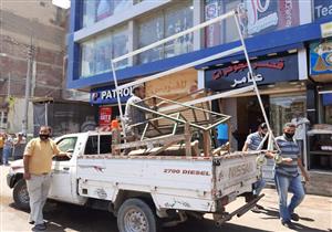 جيزة: رفع 500 حالة إشغال للمقاهي بحي الطالبية 