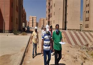 "المجتمعات العمرانية" تتابع تسليم الأعمال للشركات المنفذة لعمارات الإسكان بمدينة بدر  