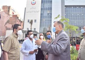 بالصور.. محافظ أسيوط يتفقد مستشفى أبوتيج للعزل
