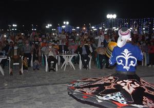 بالصور.. حفلاً فلكلوريًا بممشى أهل مصر بالطور