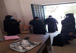 صور.. ندوات تثقيفية في صحة أسوان للتوعية بالوقاية من فيروس كورونا