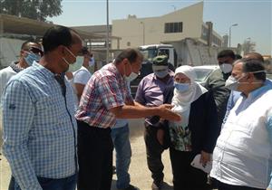 نائبة المنطقة الجنوبية تتفقد أعمال تطوير منطقة شق الثعبان