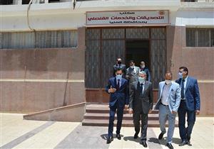 تمهيدًا لافتتاحه.. مُمثل الخارجية يتفقد مكتب التصديقات والخدمات القنصلية بالمنيا