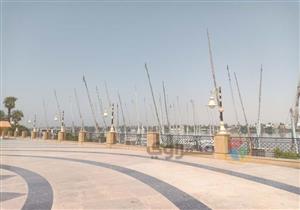صور.. حرارة الجو تجبر المواطنين على التزام منازلهم في ثاني أيام العيد بالأقصر
