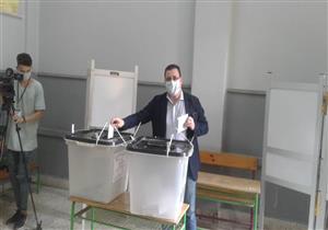 مرشح مستقبل وطن يدلي بصوته في انتخابات الشيوخ بالمنوفية