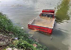 مصرع سيدة وإصابة 5 في سقوط سيارة بترعة في أسيوط 