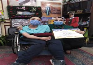 حصل على 99.7% بالثانوية العامة.. "باسل" نموذج نجاح على "كرسي متحرك"- صور 