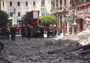 محافظ القاهرة: تسكين الأسرتين المتضررتين من عقار قصر النيل بالأسمرات