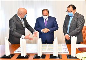 السيسي: إقامة مشروعات محطات معالجة وتحلية للمياه بقيمة 430 مليار جنيه